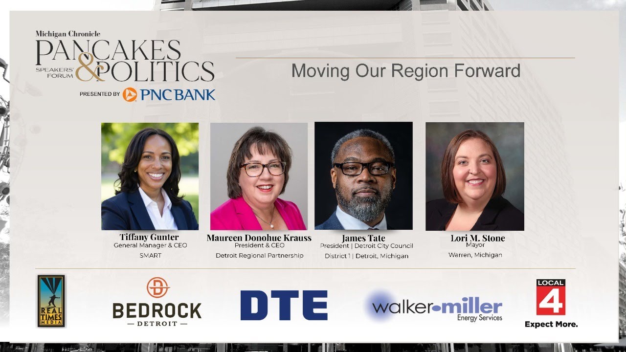 Pancakes &amp; Politics Forum l - Moving Our Region Forward