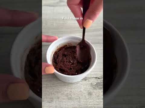 Easy 5-minute Microwave Mug Brownie Recipe!