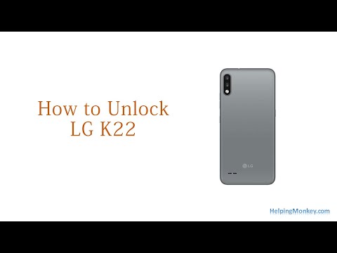 How to Unlock LG K22 - When Forgot Password