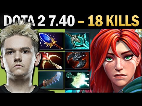 Windranger PRO Carry with Disperser and 24 Kills - Gameplay Dota 2