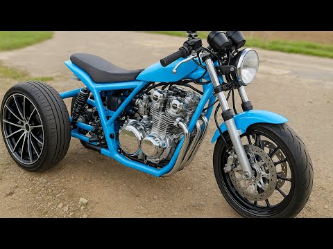 Man Builds Incredible Trike With Car Wheels