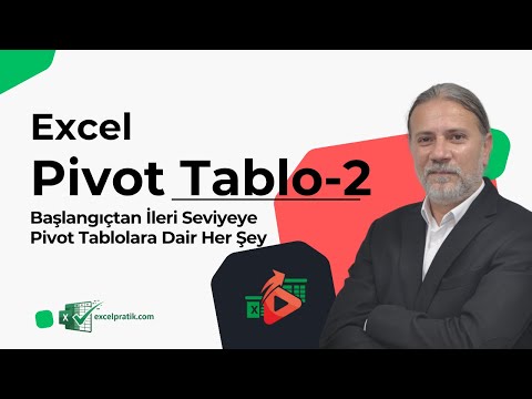 Excel PivotTable Ustalık Rehberi : Bölüm 2 (Pivot Tabloyu Oluşturmak)