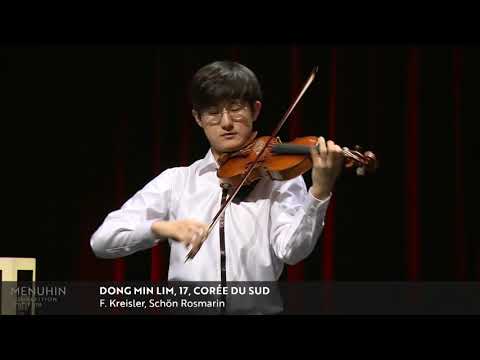 Dong Min Lim performs Kreisler's Schön Rosmarin