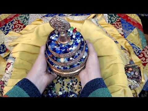 Como oferecer a mandala longa de 37 montes (pratique junto)