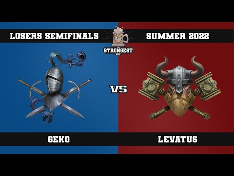 TSC Summer - Geko (Humans) vs Levatus (Dwarves) - Losers Semi Finals