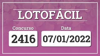 Capa de LOTOFÁCIL 2416