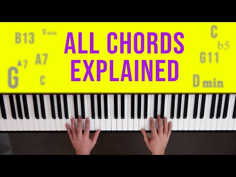 Learn Every Chord and Chord Symbol Made Easy - LIVE