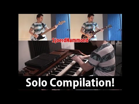 Hammond Organ and Guitar Crazy Solo Compilation - SjoerdHammond