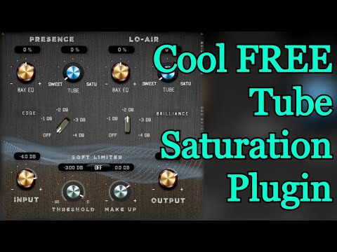 Cool FREE Tube Saturation VST Plugin by Smao Lab - Yamatube - Quick Demo & Review