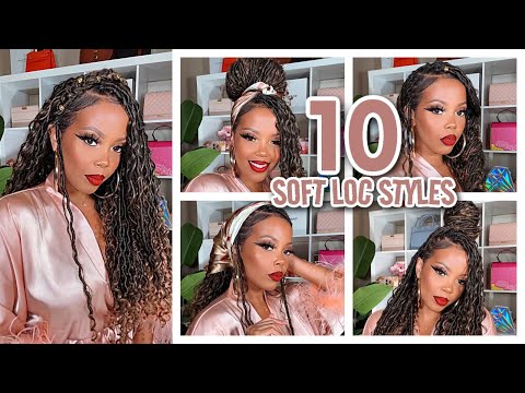 Pin Up Styles For Soft Locs