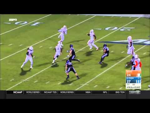 Miami vs Duke 2015 - 8 Laterals - MLG Pro Edition