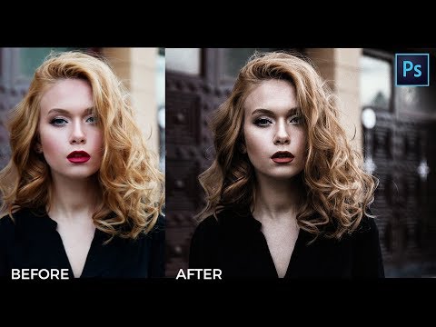 Photoshop tutorial Skin retouching Special technique