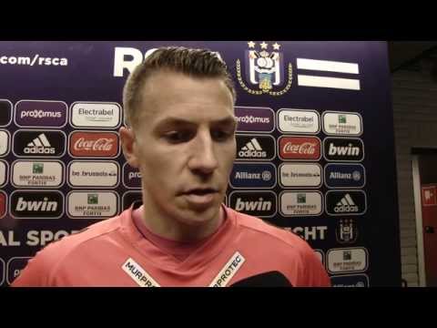 Clément Tainmont après R.S.C Anderlecht - R.Charleroi S.C