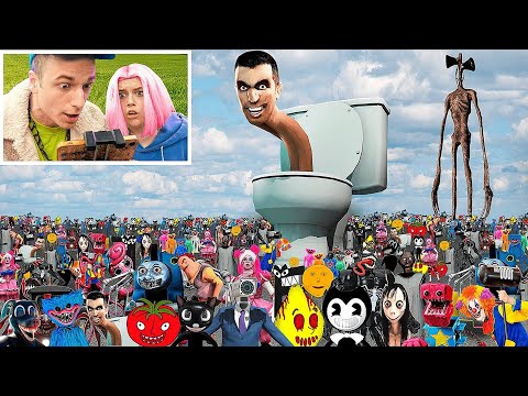 UN DRON CAPTA A TODOS LOS MONSTRUOS EN LA VIDA REAL ! *ellos vinieron por nosotros*