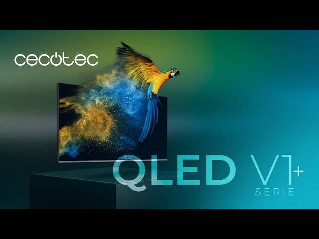 Cecotec V1+ Series VQU11055+ 55" QLED UltraHD 4K HDR10 video