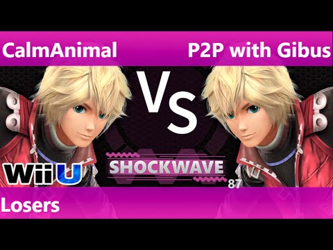 SW Plano 87 - CTK CalmAnimal (Shulk) vs P2P with Gibus (Shulk) Losers - Smash 4