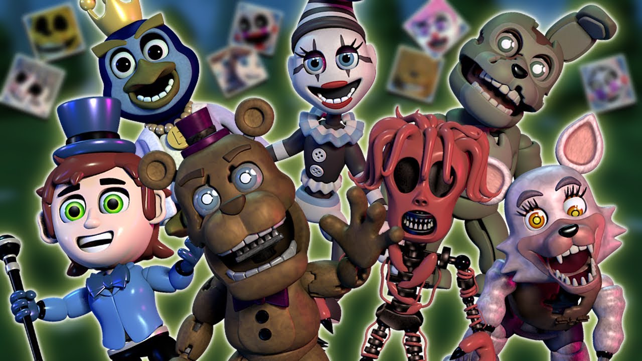 SEVEN FNaF Fangames Reimagined in FNaF World Style | FNaF World: Universal Madness