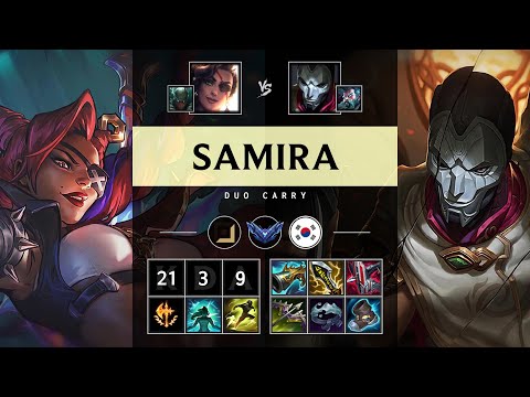 Samira ADC vs Jhin - KR Diamond Patch 25.S1.3