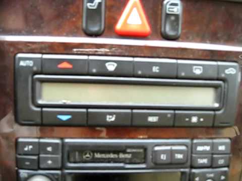 Parting out 1996 Mercedes C220  090707