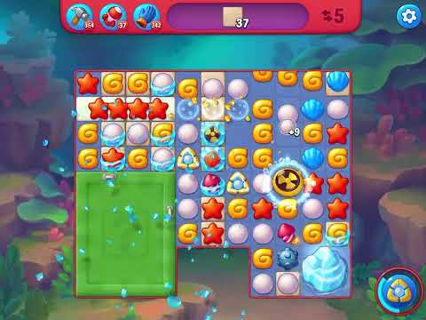 Fishdom Hard level 5707 no boosters フィッシュダム ハード [Friend's]