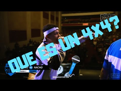 QUE ES UN 4X4 EN EL FREESTYLE?? | batallas de rap