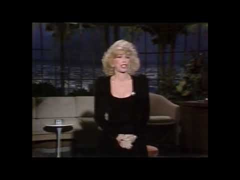 Joan Rivers monologue low cut black dress