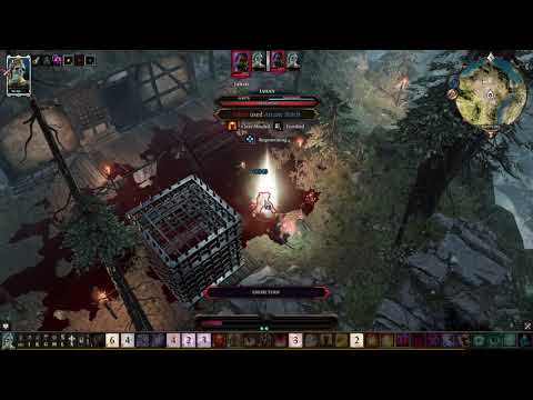 Divinity OS:2 - Level 16 Necro Knight vs Jahan [Act 2] [Tactician, No Lone Wolf]