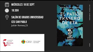 Presentación del libro "El patio trasero de ETA" de Pablo Muñoz y Jesús de la Morena