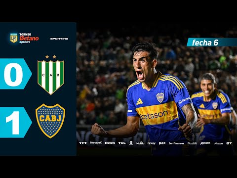 BANFIELD 0 - 1 BOCA I Resumen del partido | #TorneoBetano Apertura 2025