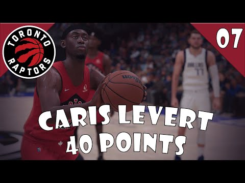 CARIS LEVERT 40 POINTS | NBA 2K22 Toronto Raptors MyGM Series - Episode 7