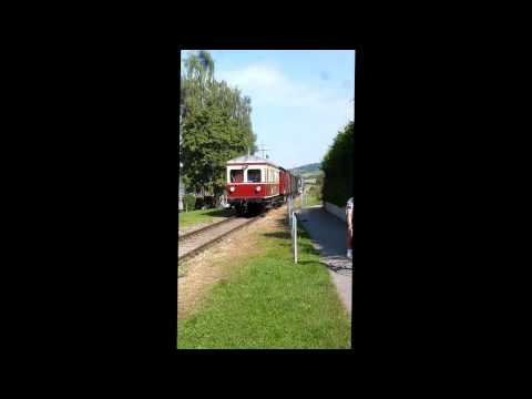 Kanderle mit dem Dieseltriebwagen VT 3  aus dem Jahr 1928