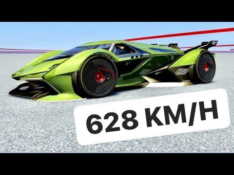 Lamborghini V12 Concept GT 628 KM/H Top Speed - Endless Track