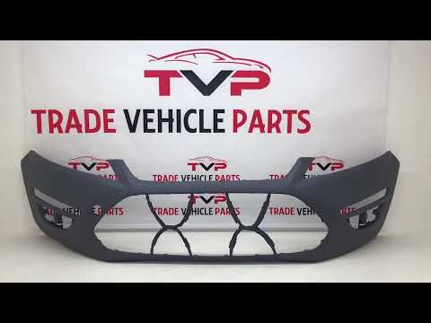 Fits Ford Mondeo 2011-2014 Front Bumper Primed No Wash Jet Or Sensor Holes  video