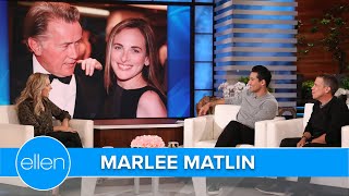 Martin Sheen Helped 'The West Wing' Co-Star Marlee Matlin Get Into A White House Event video
