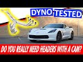 C7 Corvette: Headers Worth It With a Cam?  DYNO TESTED!