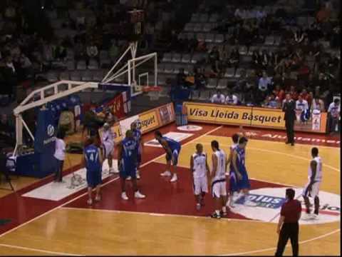 Adecco LEB Oro 08/09 J21 Plus Pujol Lleida - Melilla [1-2]