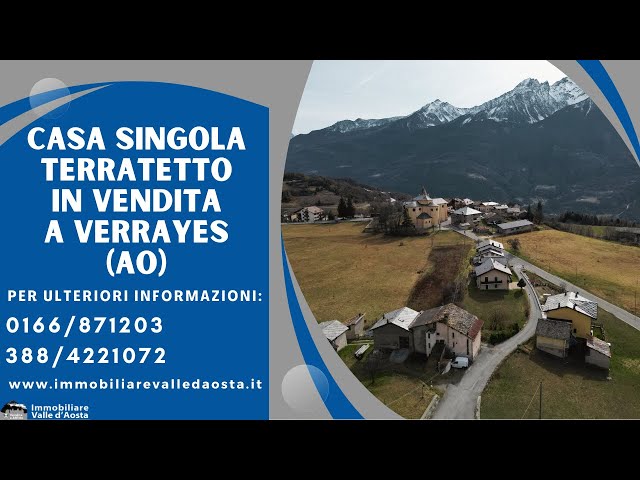 Casa singola terratetto in vendita a Verrayes (AO)