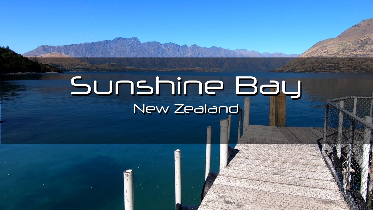 Embark on a hike to the serene Sunshine Bay Beach.