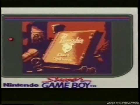 Pinocchio Game Boy
