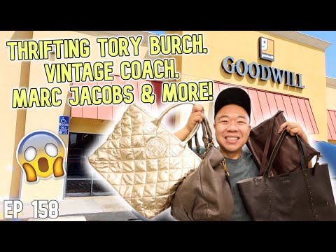 Thrifting Tory Burch, Vintage Coach, Marc Jacobs & More! Eo 158