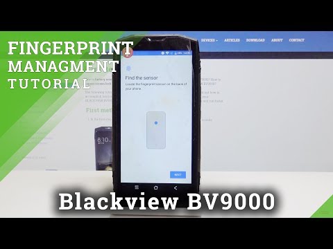 How to Add a Fingerprint in Blackview BV9000  - Screen Protection
