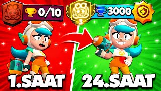 24 SAAT BOYUNCA WENDY KARAKTERİNİ OYNADIM! TÜM ELMASIM BİTTİ 😱 KARAKTE