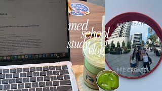 med school study vlog 💉| blood and lymphatics, venepuncture, cycling, productive week in uni