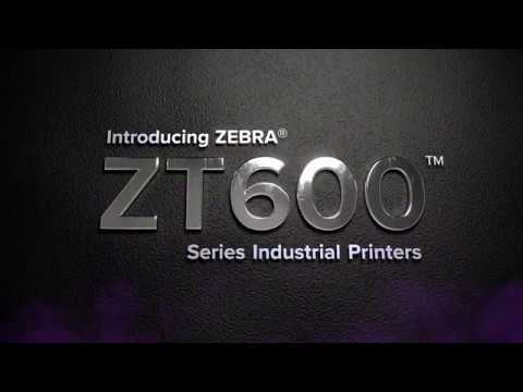 Zebra ZT610 Industrial Barcode Printer