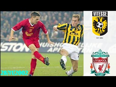 Vitesse vs Liverpool 28/11/2002 ● UEFA Cup 2002/2003 (Third round, first leg)