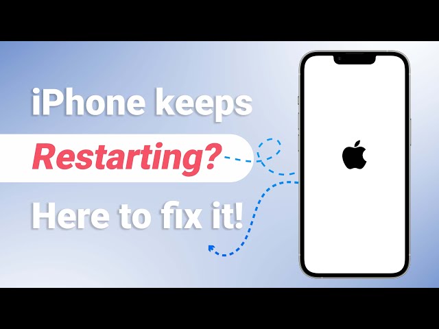 fix iphone keeps restarting
