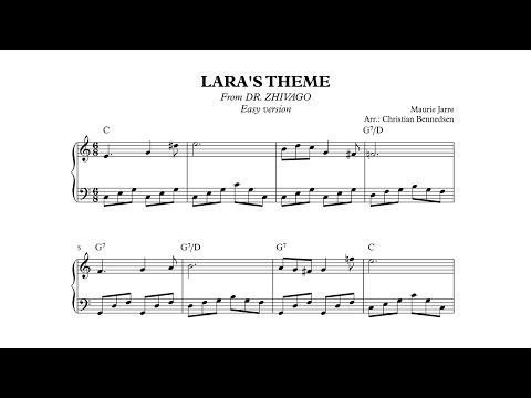 Dr. Zhivago - Lara's Theme - Easy
