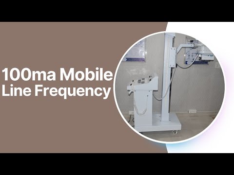 100mA Mobile in Line Frequency X Ray Machine