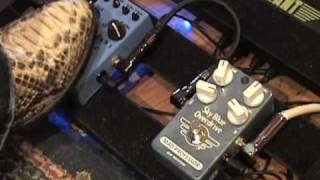 Video thumbnail for MI Audio Blue Boy Deluxe vs Mad Professor Sky Blue Overdrive guitar pedal shootout by gearmanndude