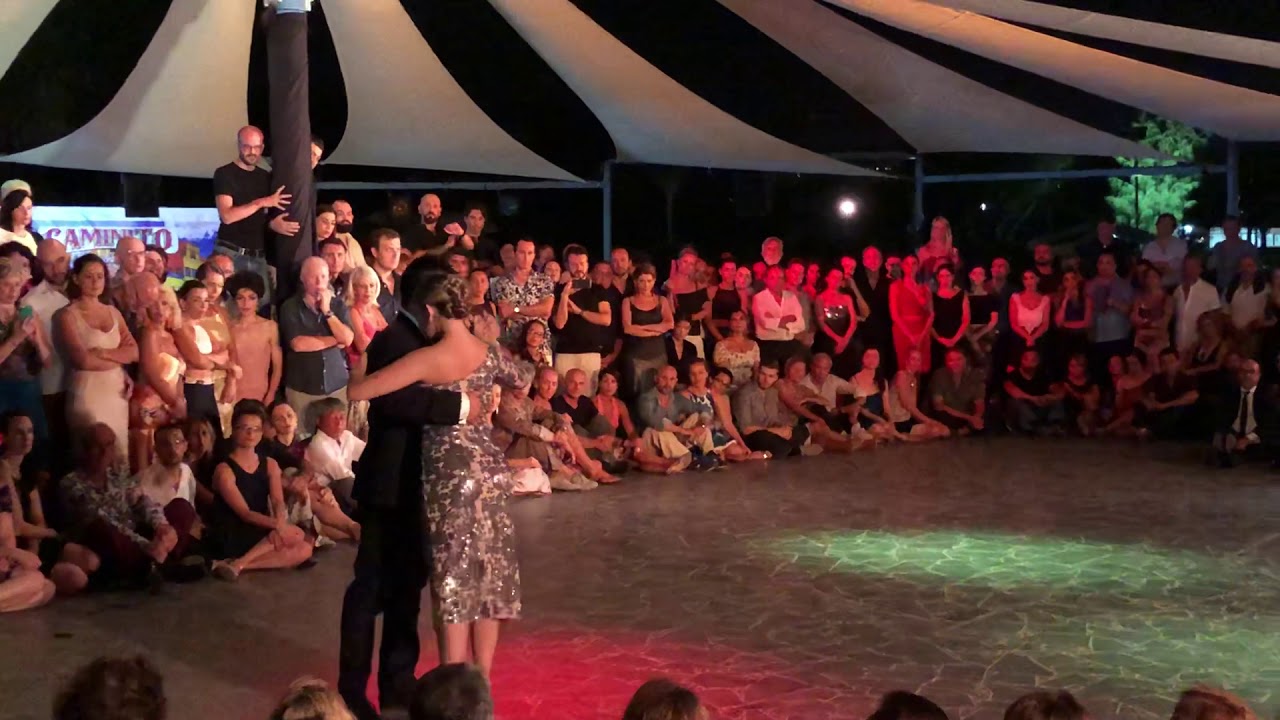 Carlitos Espinoza & Noelia Hurtado show, Catania Tango Festival 2018, 2/4